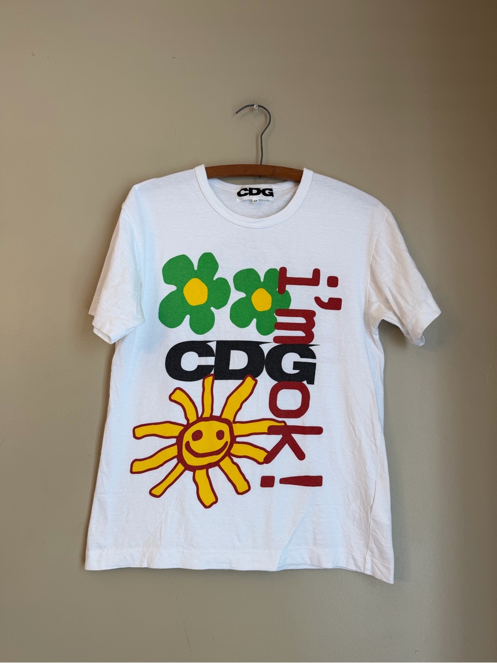 cdg cactus plant cpfm im ok shirt Size Medium Made In Japan

Small mark on back